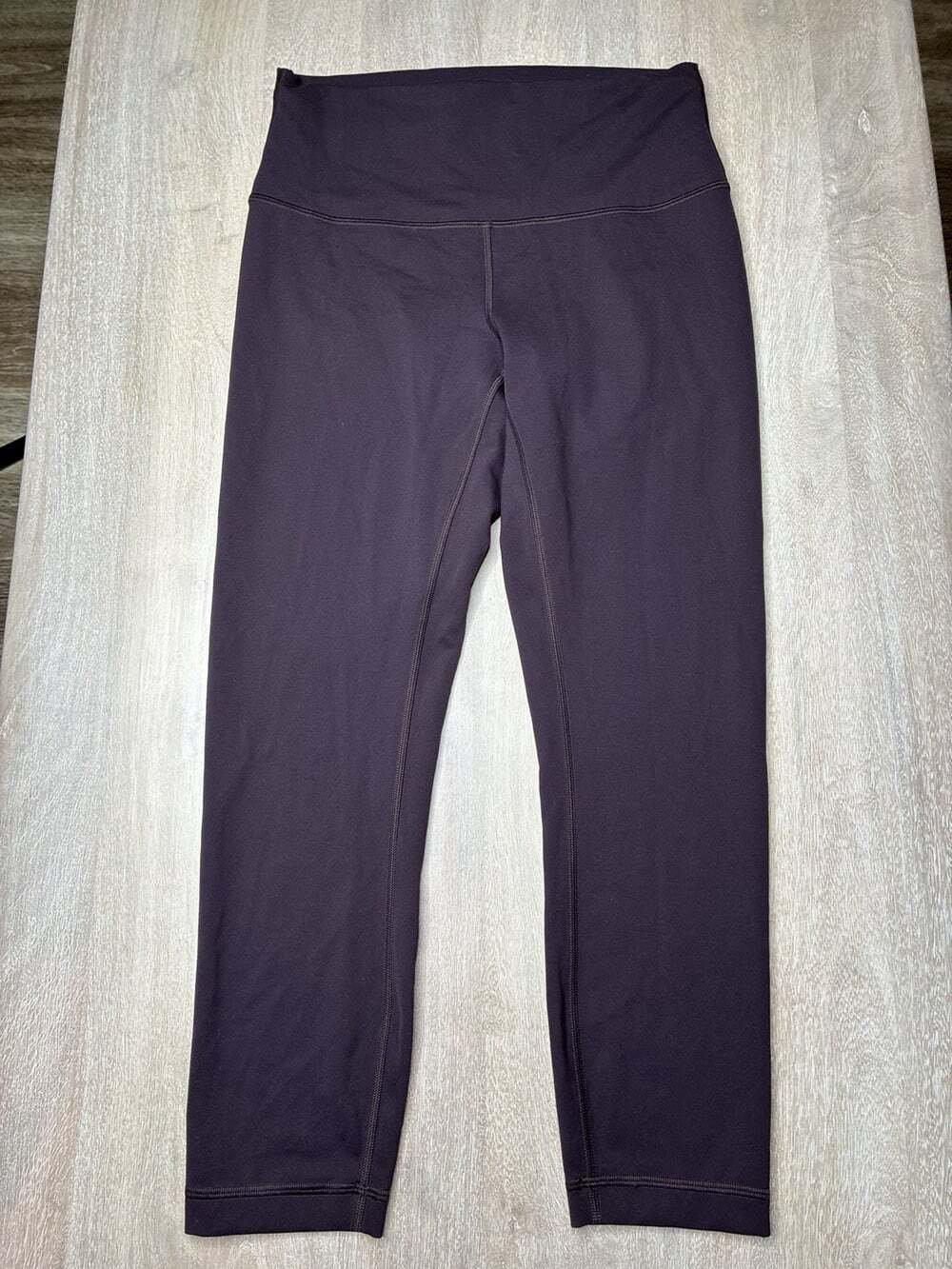 Lululemon Wunder Train High-Rise Crop 23" Sequoia Brown Size 8 - Picture 3 of 6